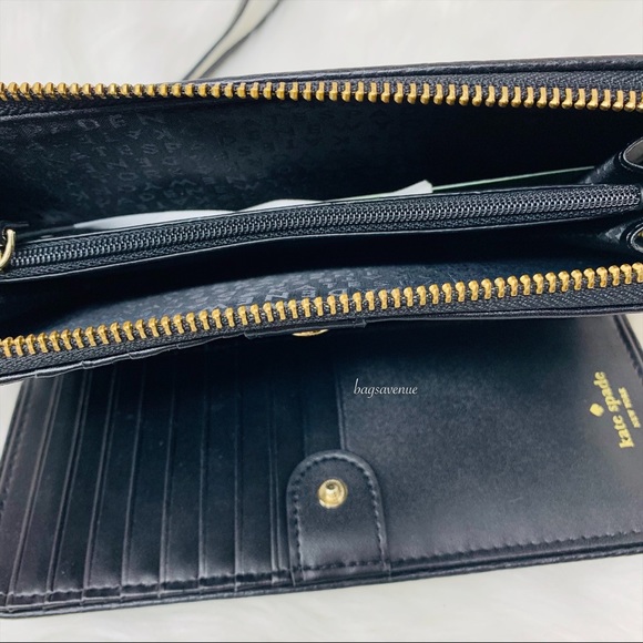 Brigitta mulberry street Kate spade black wristlet - Picture 8 of 8